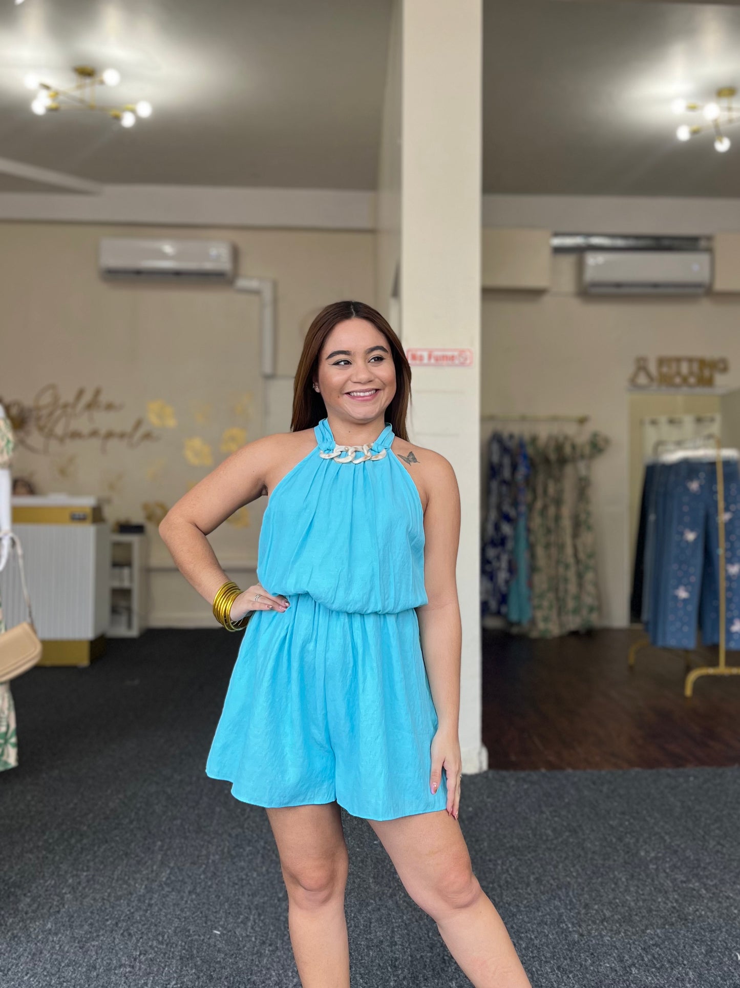 Aqua Escape Romper