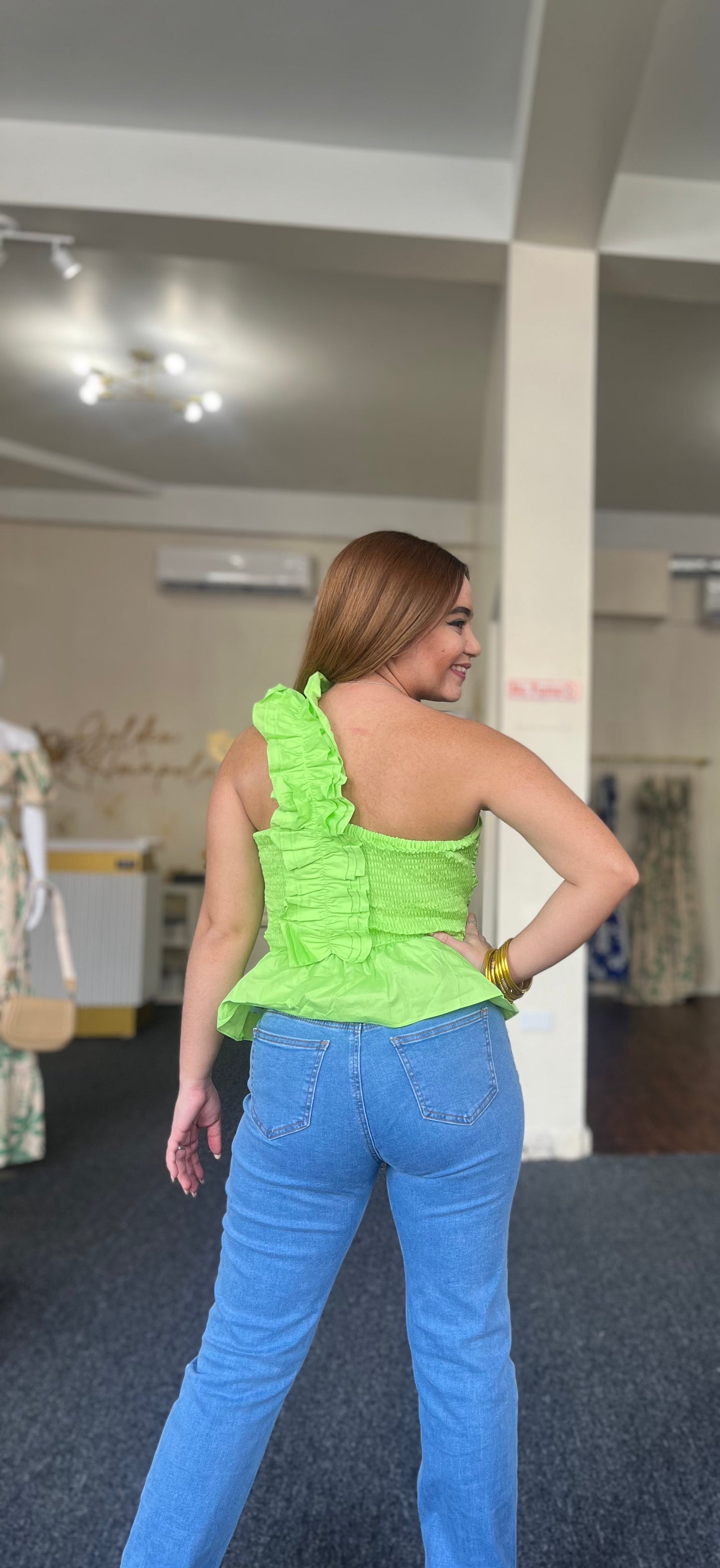 HEART RHIMESTONE STRETCH DENIM SKINNY JEANS