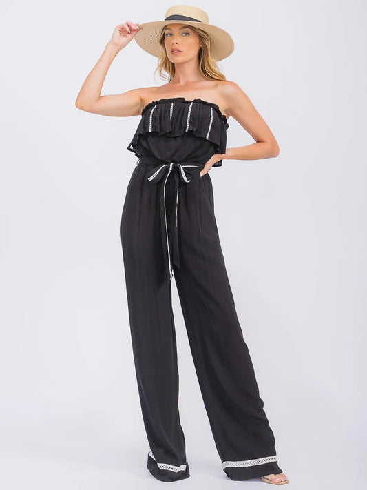 Midnight' Wide-Leg Jumpsuit disponible 10/6/2025