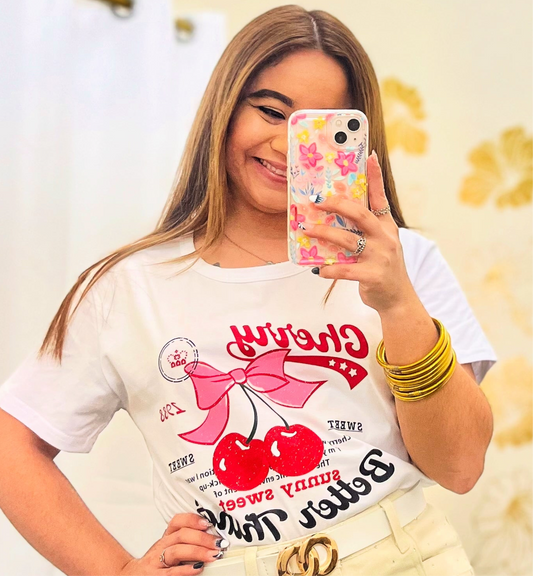 Coquette Cherry Bliss Tee