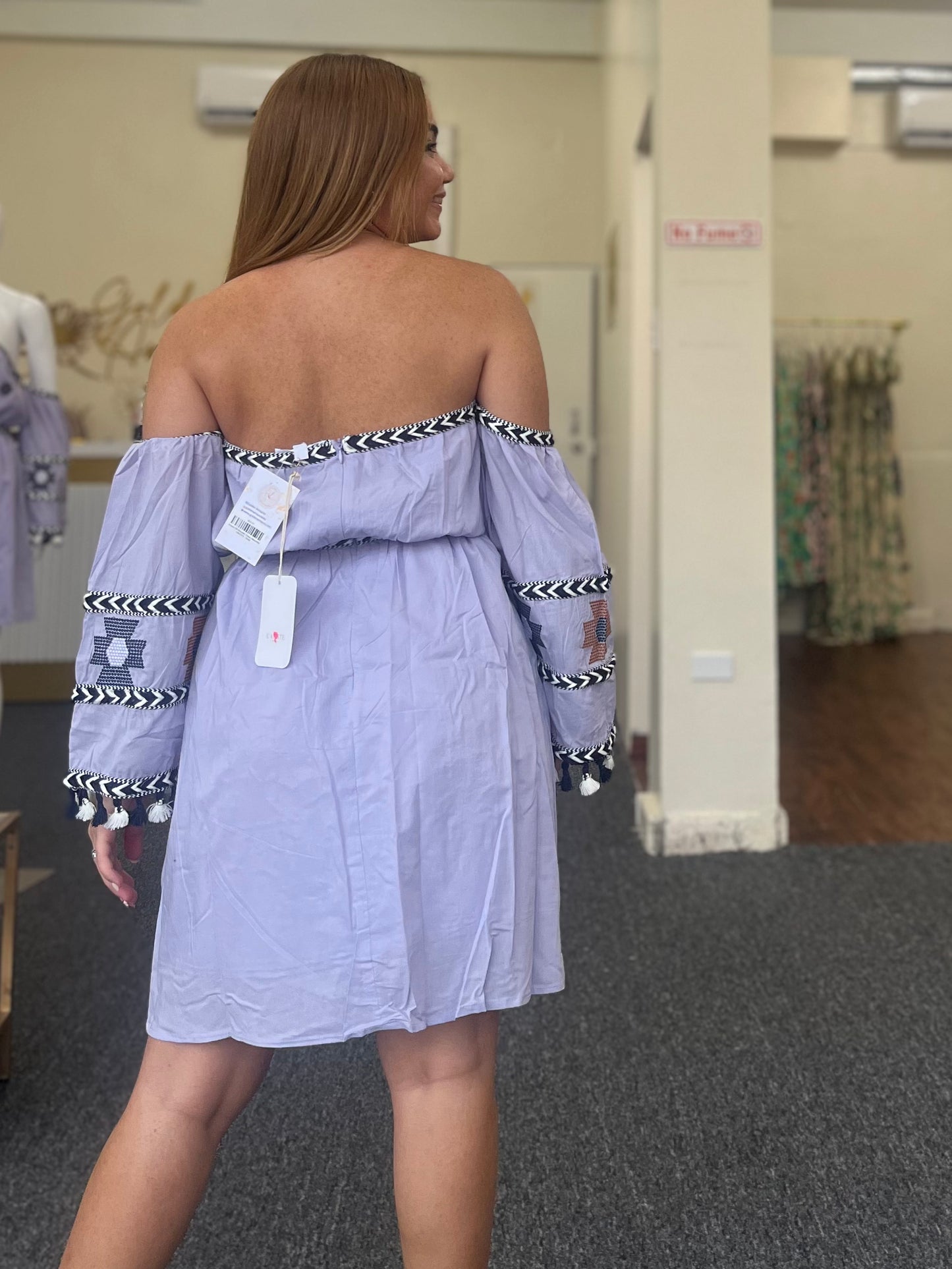 Amara Off-Shoulder Dress