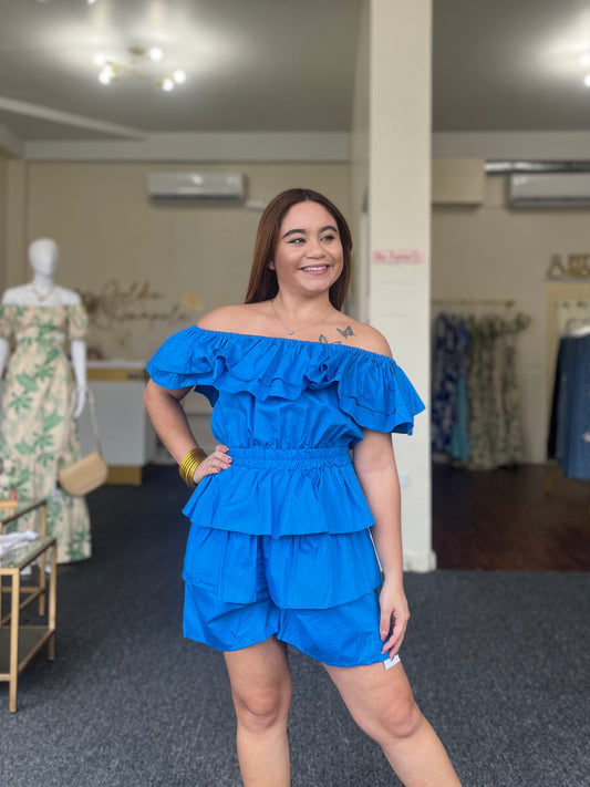Sapphire Serenity Romper