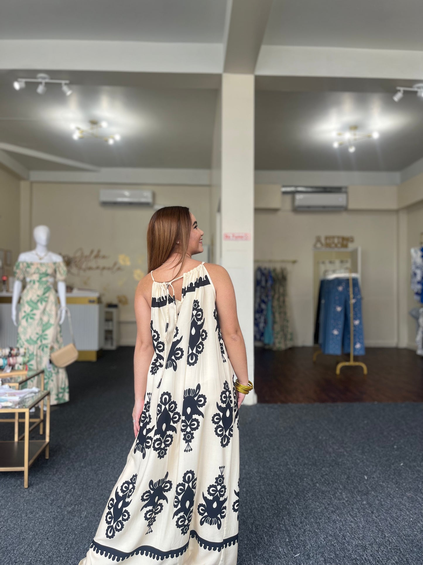 Ornate Elegance Maxi Dress