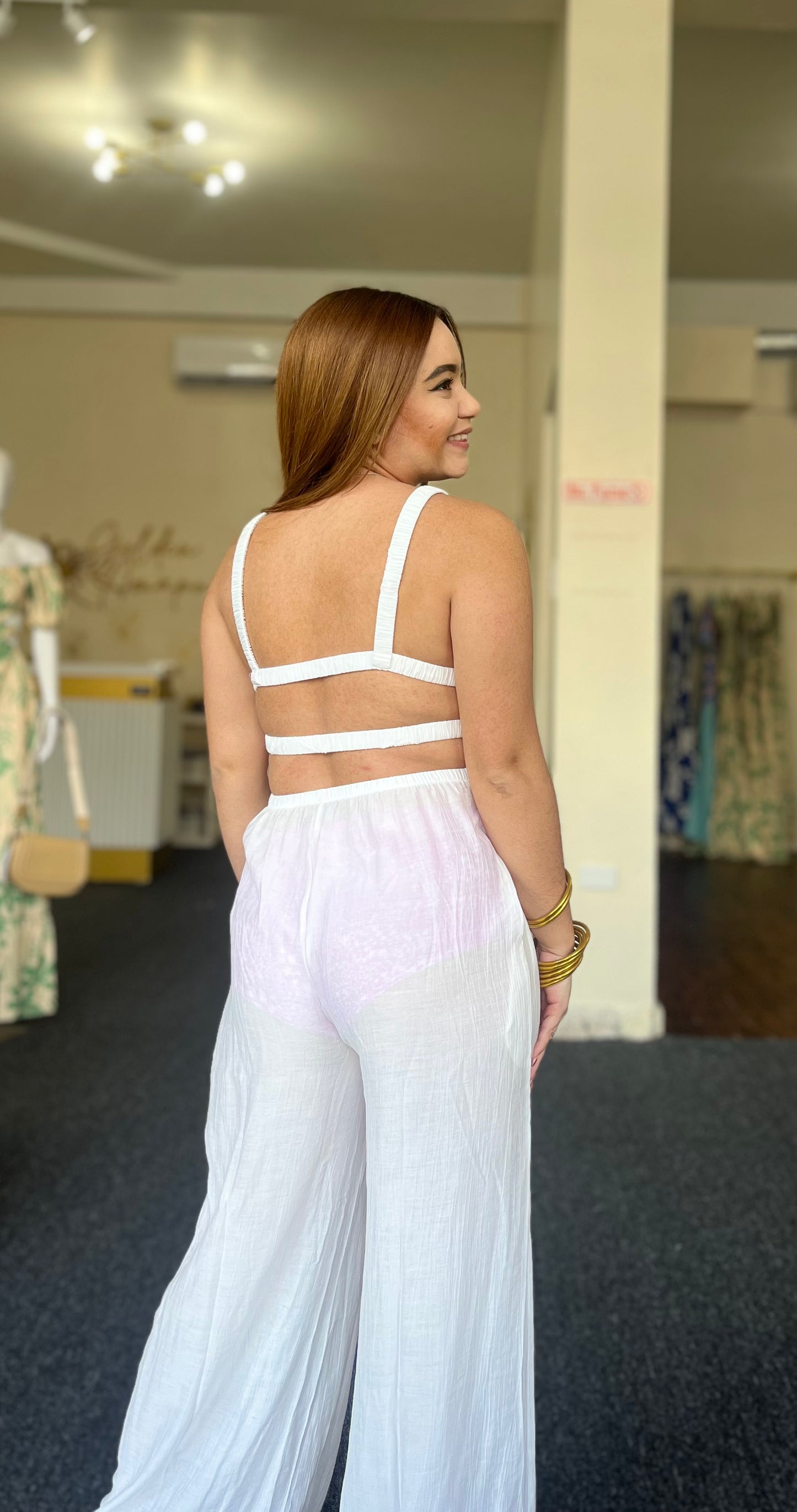 White Whisper Jumpsuit