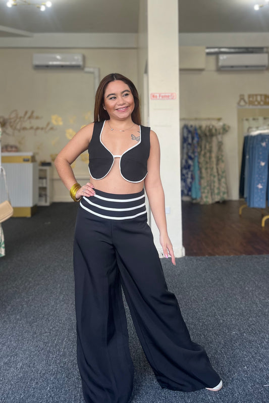 Stripes & Elegance Bottom
