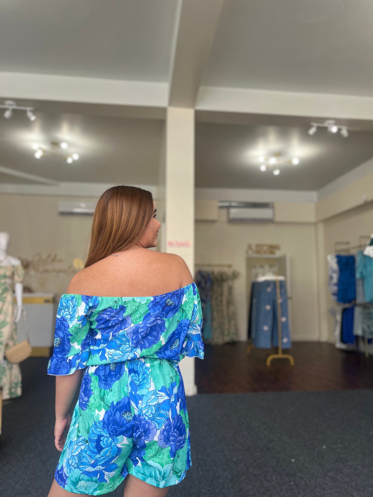 Bloom Breeze Floral Romper
